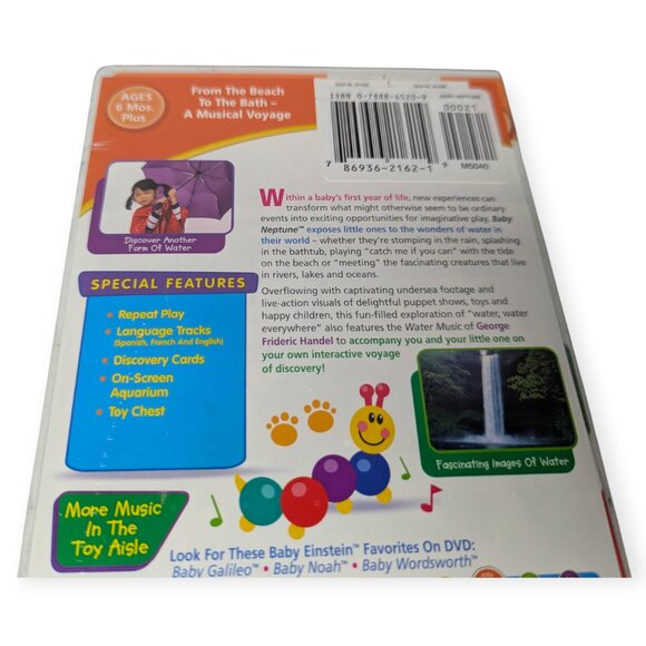 2007 DVD Release Disney Baby Einstein Baby Neptune DVD Sealed NWT - Picture 11 of 11